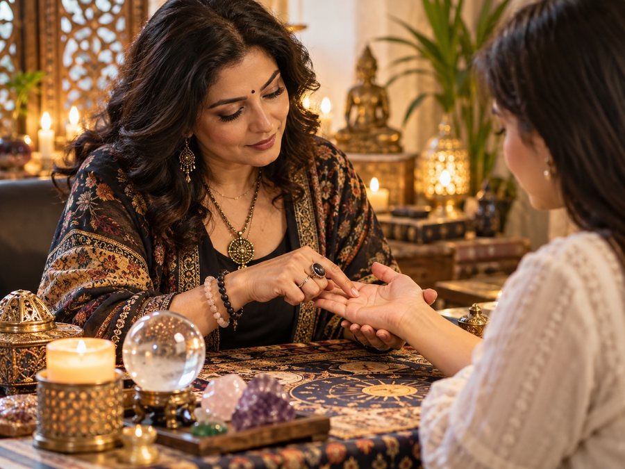 Palm reading consultation