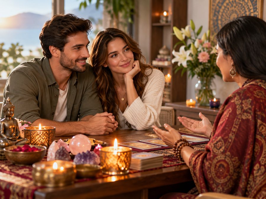 Psychic reading with couple